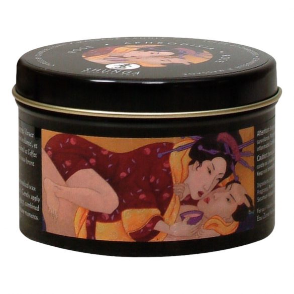 Shunga Massage Candle - Aphrodisiac - Rose (170ml) 