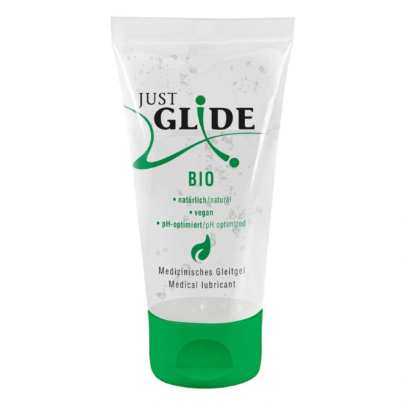 Just Glide Organic - Vegan Water-Based Lubricant (50ml) 