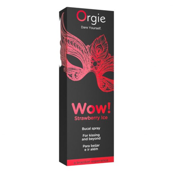 Orgy Wow Strawberry Ice - Cooling Oral Spray (10ml) 