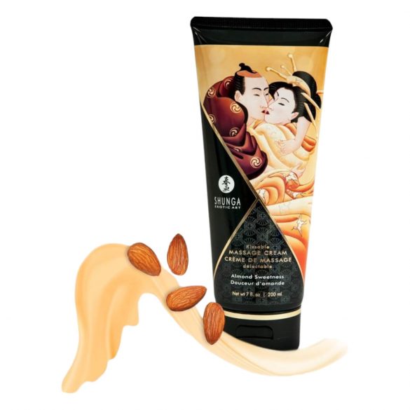 Shunga - Sweet Almond Massage Cream (200ml) 