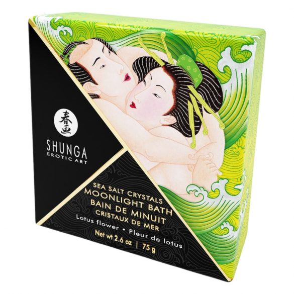 Shunga Lotus Flower - Bath Crystals with Dead Sea Minerals (75g) 