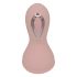 Lonely - rechargeable, waterproof suction-licker chest vibrator (pink)