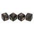 Sex Dice Set - Black (4pcs) 