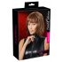 Cottelli - Medium Length Brown Bob Wig with Bangs 