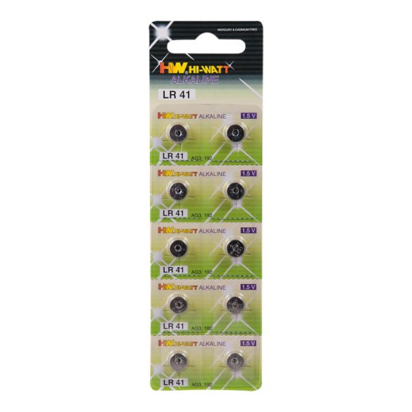 Button Cell Batteries (10pcs) - LR41 