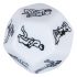 12-Sided Love Dice - White 