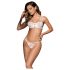 Lace bra and panties set (white) 