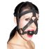 ZADO - Leather Tool with Mouth Gag (Black) 