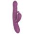 Funny Me Rabbit Bunny - Rechargeable Thrusting Clitoral Vibrator (Purple) 