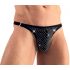 Svenjoyment - Rhinestone Men's Thong (Black) 