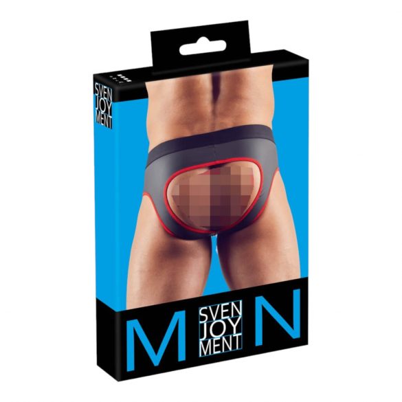 Svenjoyment - Open Jockstrap (Black-Red)  - XL