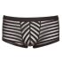 Transparent Striped Boxer Briefs (Black) 