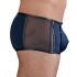 NEK - Black Lace-Up Mesh Panel Boxer (Blue)  - M