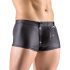 Svenjoyment - Rhinestone Zippered Matte Boxer (Black) 