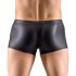 Svenjoyment - Rhinestone Zippered Matte Boxer (Black) 