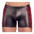 NEK - Red Sided Zipper Boxer (Black)  - M