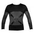 NEK - Cross-Strap Long Sleeve Men's Top (Black)  - M