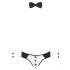 Svenjoyment - Men's waiter thong costume set (black and white) - M