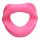 Ida Leather - Open Mouth Gag (Pink) 