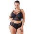 Cottelli Plus Size - Strap Lace Bra (Black)  - 95F