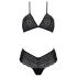 Kerria Lace Bikini Set (Black) 