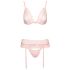 Kissable - Lace Lingerie Set (Pink) 