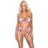 Kissable - Rose Embroidered Lingerie Set (Pink)  - L/XL