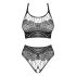 Obsessive K103 - Flexible Open Mesh Set (Black) - S-L 