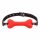 Ida Leather - Bone Shaped Gag (Red) 