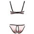 Cottelli - Striped Push-up Set 