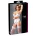 Cottelli - Lace Corset Lift Set (White)  - 80B/M