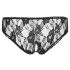 Cottelli - Open Hip Panties (Black) 