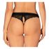 Obsessive Chemeris Open Thong (Black) 