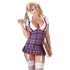 Cottelli - Checkered Schoolgirl Dress 