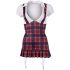 Cottelli - Checkered Schoolgirl Dress 