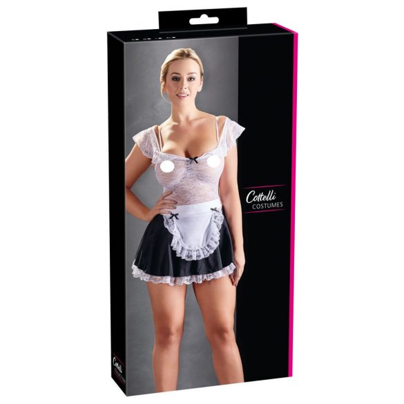 Cottelli - Lace Maid Costume  - M