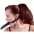 Mouth Gag with Dildo (Black) 