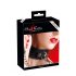 Bad Kitty - Silicone Collar with Leash (Black)