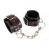 Bad Kitty - Heart Handcuffs (Black-Red) 