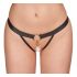 Bad Kitty - Chain and Ring Women's Panties (Black) 