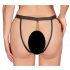 Bad Kitty - Chain and Ring Women's Panties (Black) 