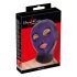 Bad Kitty - shiny suction mask (purple-black) 