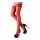 Cottelli - Satin Thigh Highs (Red) 