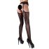 Cottelli - Decorative Fishnet Stockings (Black) 