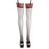 Cottelli - Embroidered Stockings  - 3/M-L