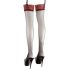 Cottelli - Embroidered Stockings  - 3/M-L