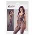 NO:XQSE - sleeveless, open mesh bodysuit - black (S-L) 