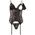 Cottelli - Adjustable Garter Top (Black) 