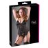 Cottelli - Adjustable Garter Top (Black)  - M