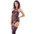 NO:XQSE - Lace-Up Lingerie Set with Thong - Black (S-L) 